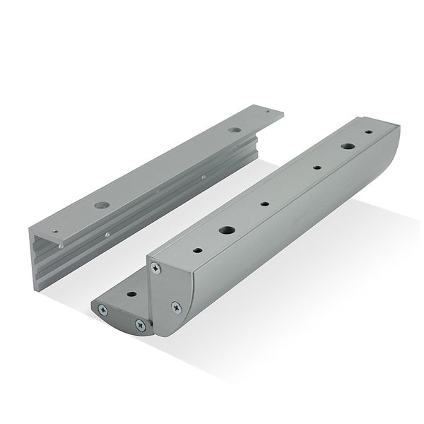 300ZLDC Z&L bracket with cover plates for Mini Magnetic Lock - Smart Access Solutions Ltd