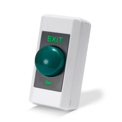 BGDN-I Illuminated Narrow Press to Exit Button - Smart Access Solutions Ltd