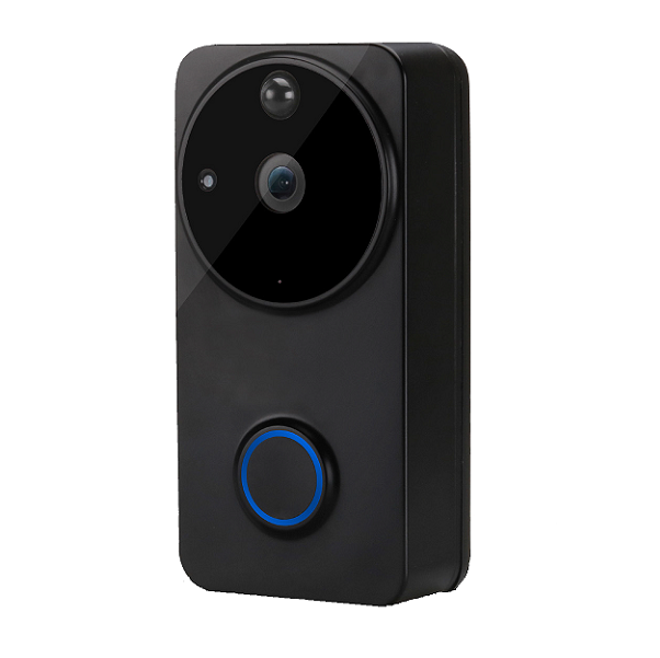 DB101-Black Smart Home WiFi Video Door Bell (Wireless) - Smart Access Solutions Ltd