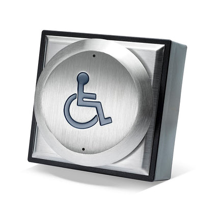 DDA900-3 DDA Push Button with wheelchair logo - Smart Access Solutions Ltd