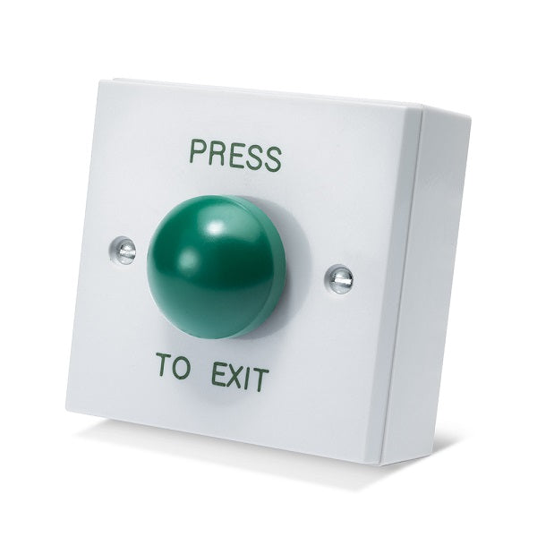 DRB009F-PTE White Press to Exit Button - Smart Access Solutions Ltd