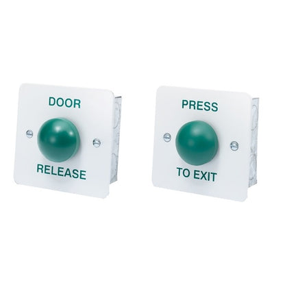 DRB007F White Press to Exit Button - Smart Access Solutions Ltd