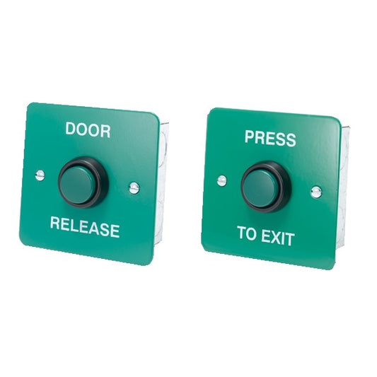 DRB008F Green Press to Exit Button - Smart Access Solutions Ltd