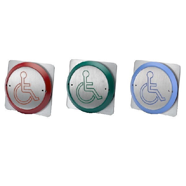 PBT-861BS Press to Exit button (Wheelchair Logo)- Smart Access Solutions Ltd